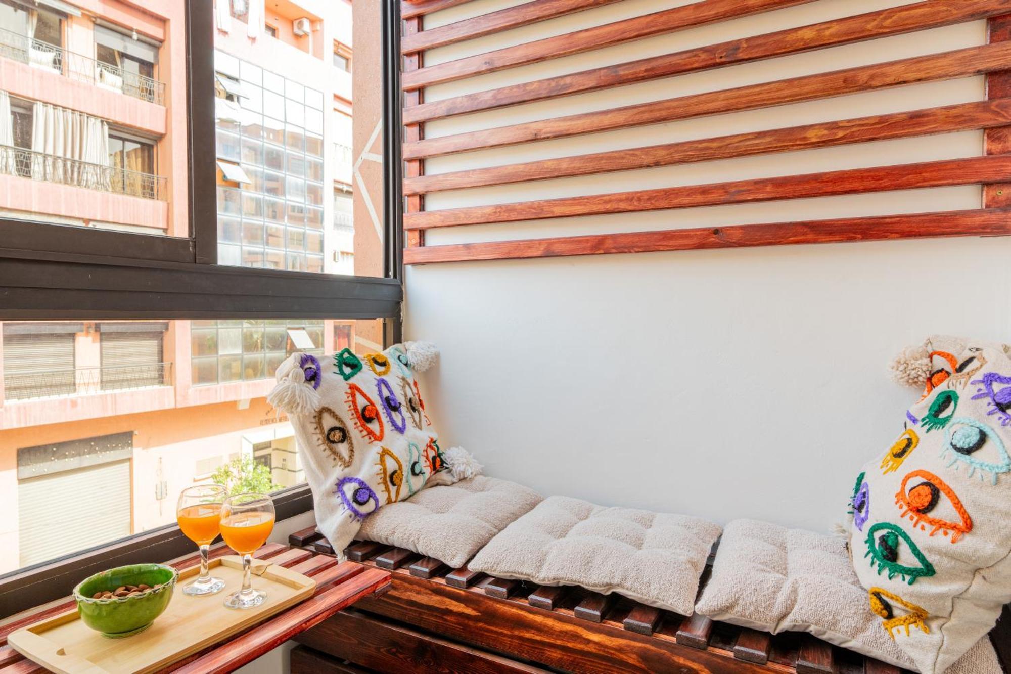 Appartement Centre Marrakech Gueliz - Cool & Cozy Apartment For A Family Stay In The Heart Of The City มาร์ราเกช ภายนอก รูปภาพ