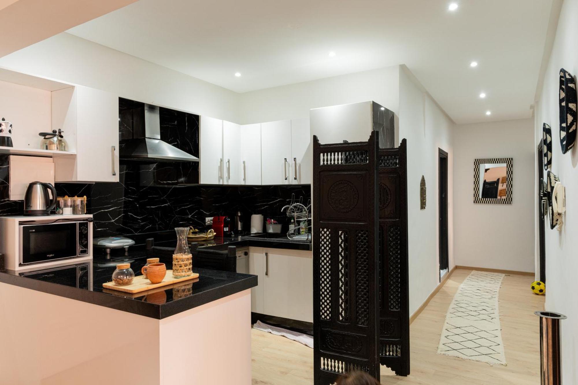 Appartement Centre Marrakech Gueliz - Cool & Cozy Apartment For A Family Stay In The Heart Of The City มาร์ราเกช ภายนอก รูปภาพ
